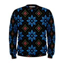 Flowers Pattern Floral Seamless Men s Sweatshirt