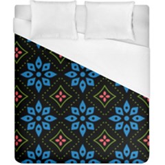 Flowers Pattern Floral Seamless Duvet Cover (california King Size)