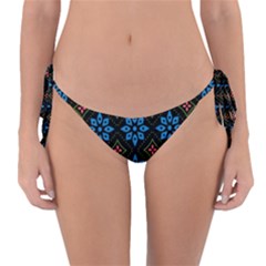 Flowers Pattern Floral Seamless Reversible Bikini Bottoms