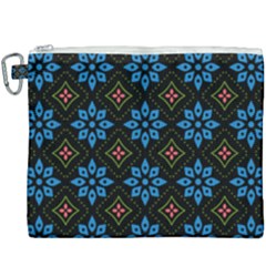 Flowers Pattern Floral Seamless Canvas Cosmetic Bag (xxxl)