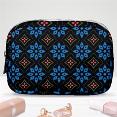 Flowers Pattern Floral Seamless Make Up Pouch (small)