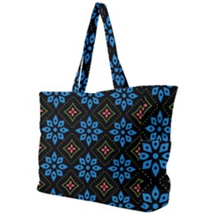 Flowers Pattern Floral Seamless Simple Shoulder Bag