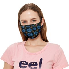 Flowers Pattern Floral Seamless Crease Cloth Face Mask (adult)