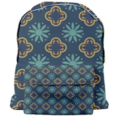 Flowers Pattern Design Abstract Giant Full Print Backpack