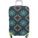 Flowers Pattern Design Abstract Luggage Cover (Large) View1