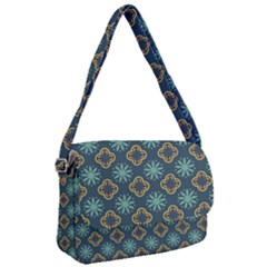 Flowers Pattern Design Abstract Courier Bag