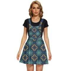 Flowers Pattern Design Abstract Apron Dress