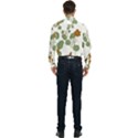 Nasturtium Flowers Plant Leaves Men s Long Sleeve Pocket Shirt  View2