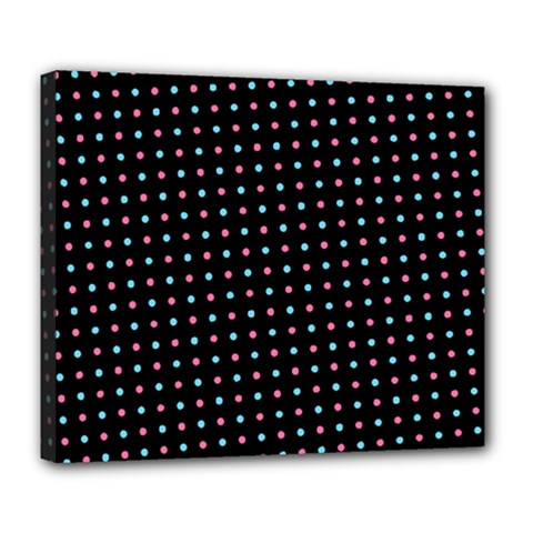 Pattern Dots Dot Seamless Deluxe Canvas 24  X 20  (stretched)