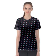 Pattern Dots Dot Seamless Women s Sport Mesh T-shirt