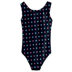 Pattern Dots Dot Seamless Kids  Cut-out Back One Piece Swimsuit by Maspions