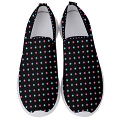 Pattern Dots Dot Seamless Men s Slip On Sneakers