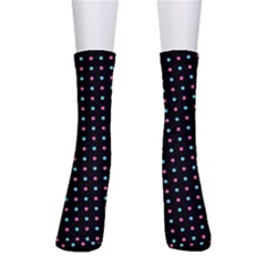 Pattern Dots Dot Seamless Crew Socks by Maspions