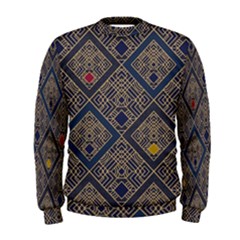 Pattern Seamless Antique Luxury Men s Sweatshirt