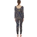 Pattern Seamless Antique Luxury Long Sleeve Catsuit View2