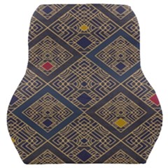 Pattern Seamless Antique Luxury Car Seat Back Cushion 