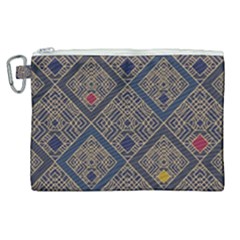 Pattern Seamless Antique Luxury Canvas Cosmetic Bag (xl)