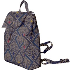 Pattern Seamless Antique Luxury Buckle Everyday Backpack