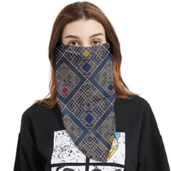 Pattern Seamless Antique Luxury Face Covering Bandana (triangle)