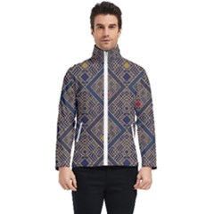 Pattern Seamless Antique Luxury Men s Bomber Jacket