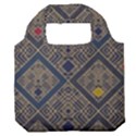 Pattern Seamless Antique Luxury Premium Foldable Grocery Recycle Bag View1