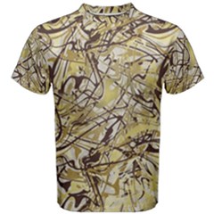 Marble Texture Pattern Seamless Men s Cotton T-shirt