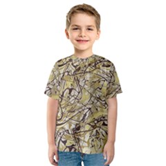 Marble Texture Pattern Seamless Kids  Sport Mesh T-shirt