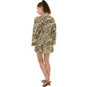 Marble Texture Pattern Seamless Long Sleeve Kimono View2