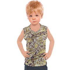 Marble Texture Pattern Seamless Kids  Sport Tank Top