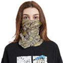 Marble Texture Pattern Seamless Face Covering Bandana (Two Sides) View1