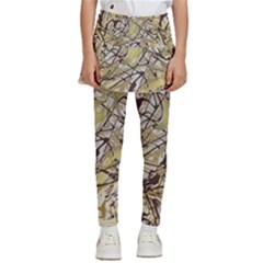 Marble Texture Pattern Seamless Kids  Skirted Pants