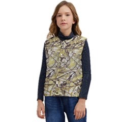 Marble Texture Pattern Seamless Kid s Button Up Puffer Vest	 by Maspions