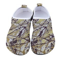 Marble Texture Pattern Seamless Men s Sock-style Water Shoes