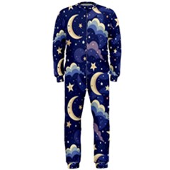 Night Moon Seamless Onepiece Jumpsuit (men)