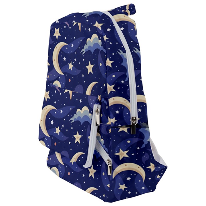 Night Moon Seamless Travelers  Backpack