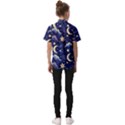 Night Moon Seamless Kids  Short Sleeve Shirt View2