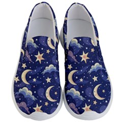 Night Moon Seamless Men s Lightweight Slip Ons