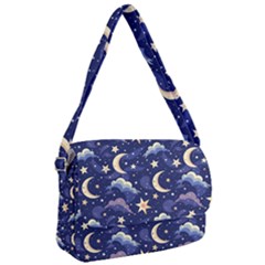 Night Moon Seamless Courier Bag