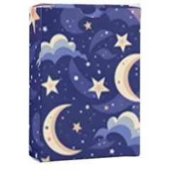 Night Moon Seamless Playing Cards Single Design (rectangle) With Custom Box