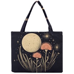 Flowers Space Mini Tote Bag by Maspions