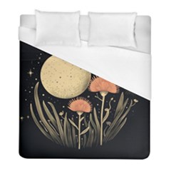 Flowers Space Duvet Cover (full/ Double Size)