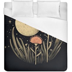 Flowers Space Duvet Cover (king Size)