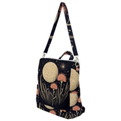 Flowers Space Crossbody Backpack