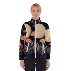 Flowers Space Women s Bomber Jacket