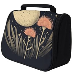 Flowers Space Full Print Travel Pouch (big)