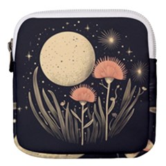 Flowers Space Mini Square Pouch