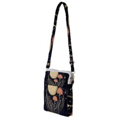 Flowers Space Multi Function Travel Bag