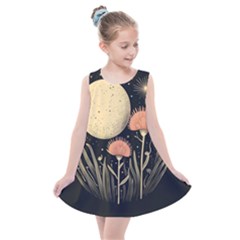 Flowers Space Kids  Summer Dress