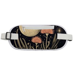 Flowers Space Rounded Waist Pouch