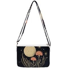 Flowers Space Double Gusset Crossbody Bag